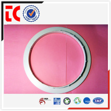 High quality white round custom made aluminum die casting led housing for lamp accessory